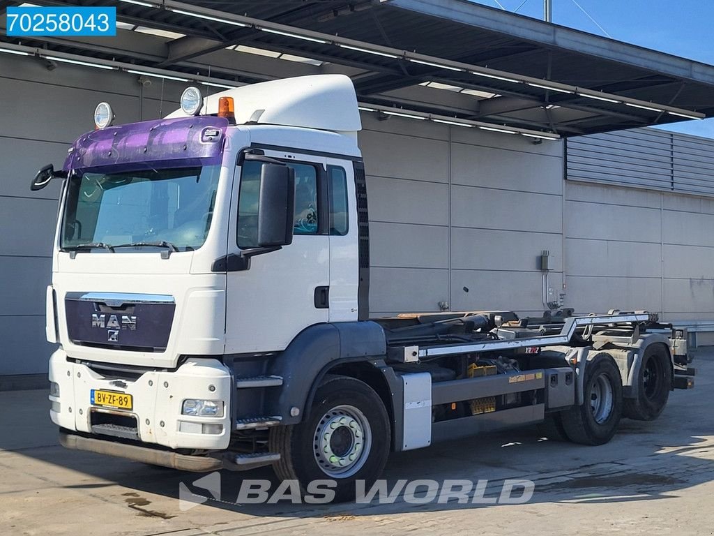 Abrollcontainer tipa MAN TGS 28.360 6X2 Hiab XR21Z61 Liftachse Automatic Euro 5, Gebrauchtmaschine u Veghel (Slika 9)