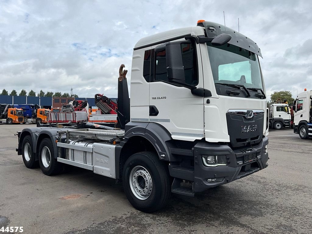 Abrollcontainer of the type MAN TGS 33.470 6x4 Euro 6 Full Steel AJK 20 Ton haakarmsysteem, Gebrauchtmaschine in ANDELST (Picture 3)