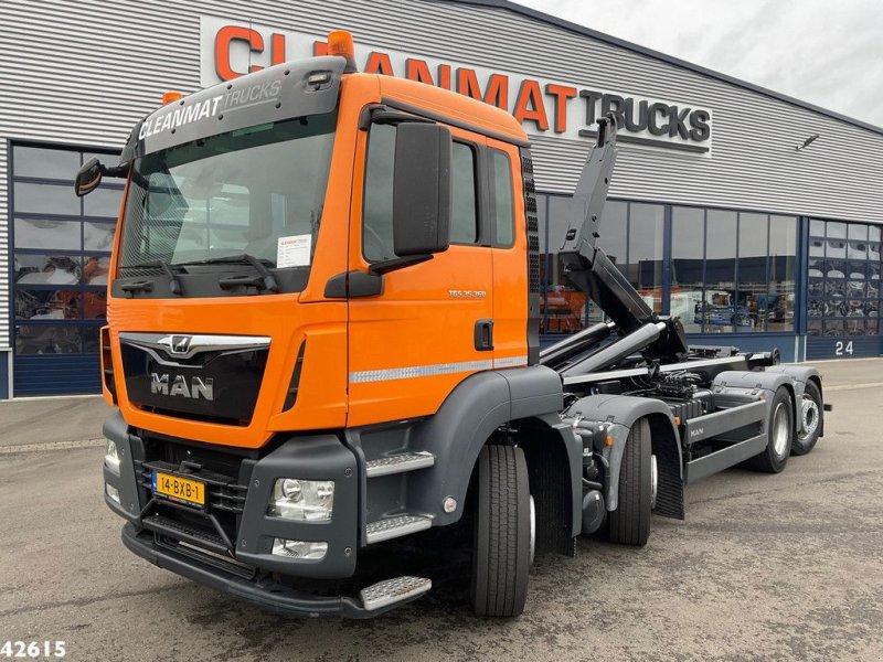 Abrollcontainer of the type MAN TGS 35.360 8x2 Euro 6 VDL 30 Ton haakarmsysteem, Gebrauchtmaschine in ANDELST (Picture 1)