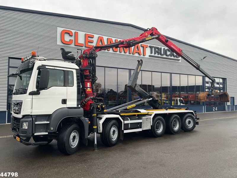 Abrollcontainer van het type MAN TGS 35.460 10x4 Euro 6 Palfinger 20 Tonmeter Z-kraan, Gebrauchtmaschine in ANDELST (Foto 1)