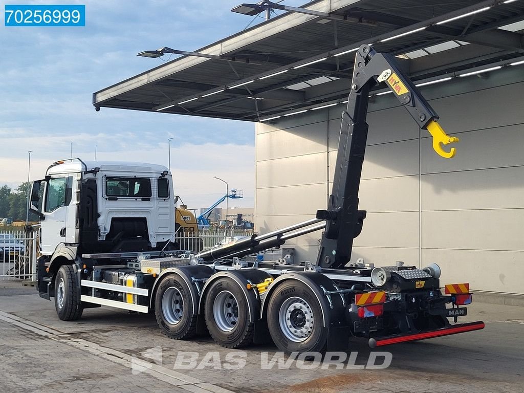 Abrollcontainer typu MAN TGS 35.480 8X4 NEW! HYVA 26-62 SK Lift+Lenkachse Euro 6, Neumaschine v Veghel (Obrázok 5)