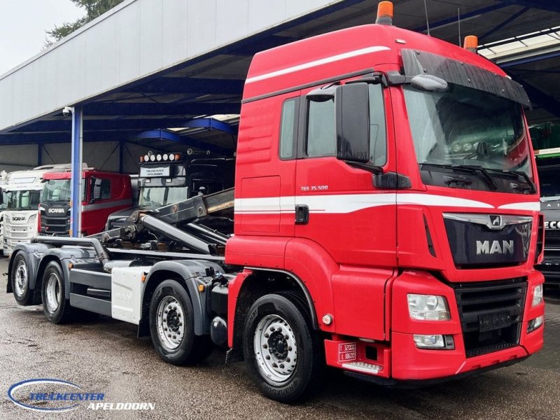 Abrollcontainer от тип MAN TGS 35.500 8x2, Euro 6, Gebrauchtmaschine в Apeldoorn