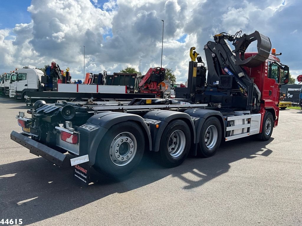 Abrollcontainer typu MAN TGS 36.460 8x4 Euro 6 HMF 19 Tonmeter Z-kraan, Gebrauchtmaschine v ANDELST (Obrázek 4)