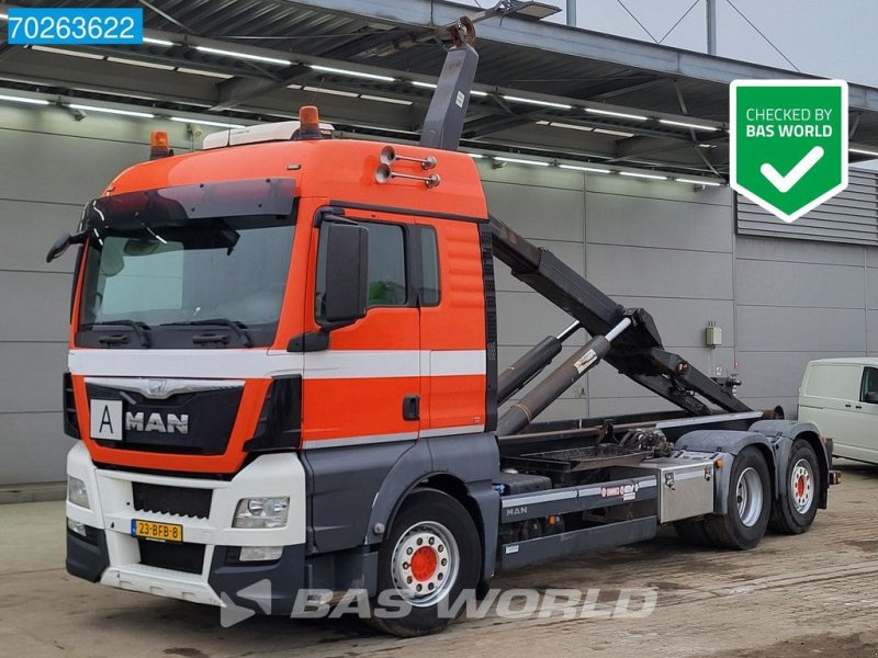 Abrollcontainer от тип MAN TGX 26.440 6X2 NL-Truck 25tons VDL Standklima Liftachse Euro 6, Gebrauchtmaschine в Veghel (Снимка 1)