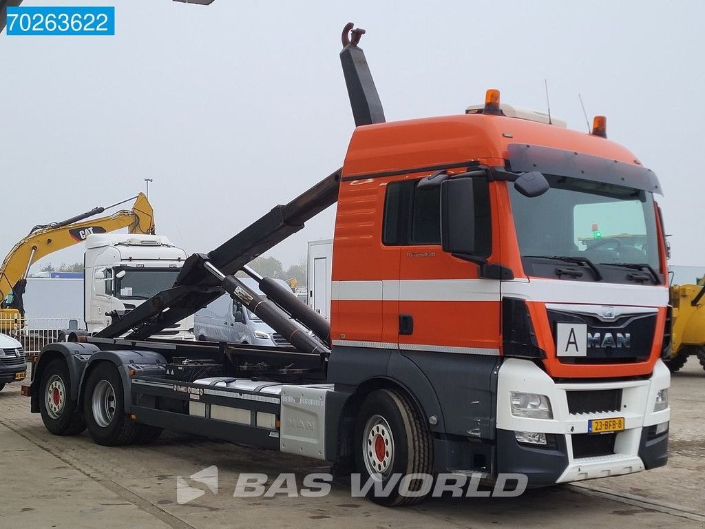 Abrollcontainer des Typs MAN TGX 26.440 6X2 NL-Truck XLX Standklima 25T Liftachse Euro 6, Gebrauchtmaschine in Veghel (Bild 9)