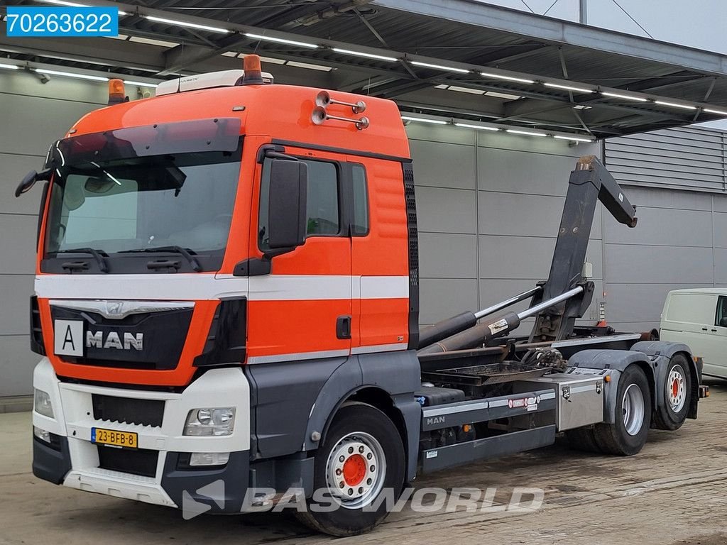 Abrollcontainer des Typs MAN TGX 26.440 6X2 NL-Truck XLX Standklima 25T Liftachse Euro 6, Gebrauchtmaschine in Veghel (Bild 11)