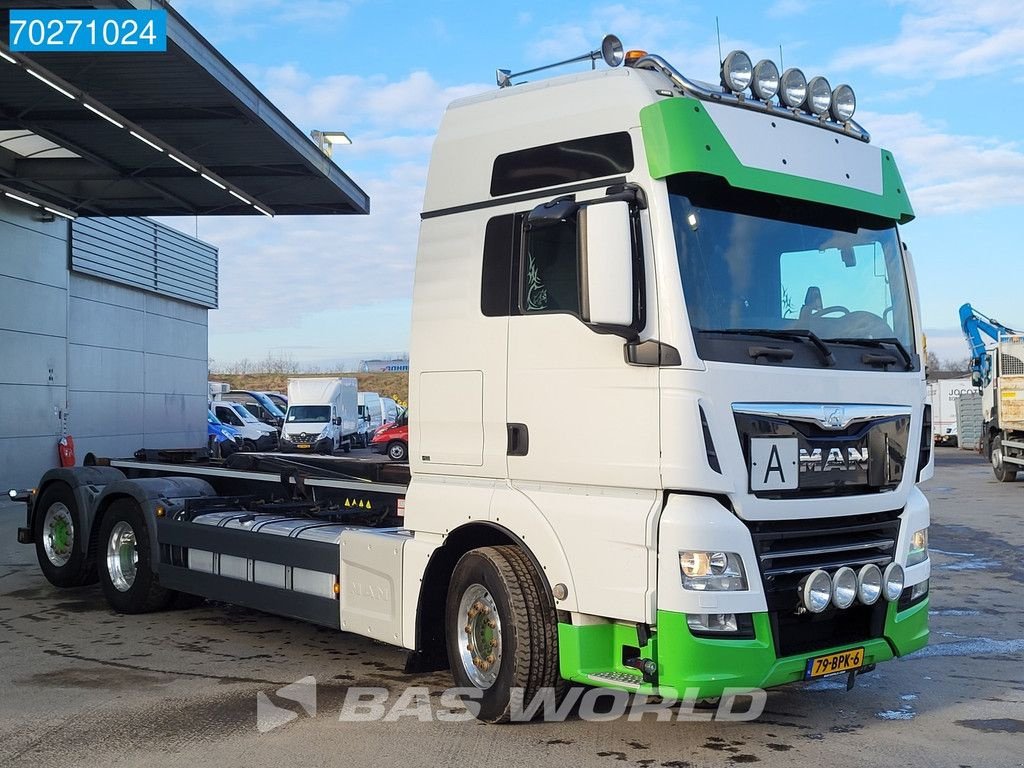 Abrollcontainer des Typs MAN TGX 26.470 6X2 VDL 21T Haak XXL ACC Standklima Lift+Lenkachse Eu, Gebrauchtmaschine in Veghel (Bild 3)