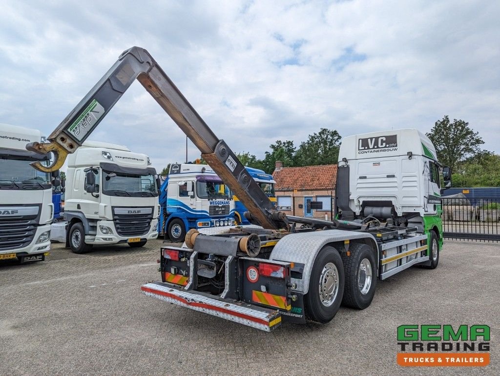 Abrollcontainer typu MAN TGX 26.480 6x2 4 XXL Euro5 - Haakarm 25T - StuurAs - ManualGearb, Gebrauchtmaschine w Oud Gastel (Zdjęcie 3)