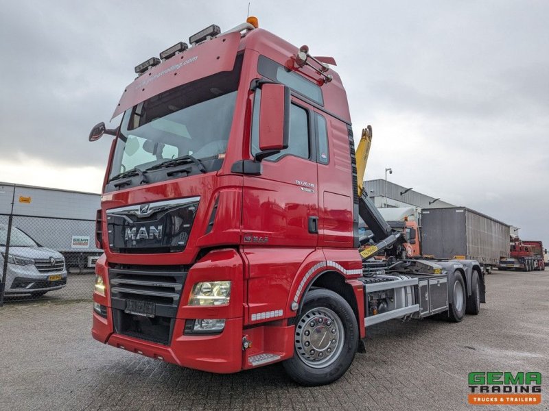 Abrollcontainer типа MAN TGX 26.510 6x2/4 XXL Euro6 - Palfinger 21T - Lift/Stuur-As - Hyd, Gebrauchtmaschine в Oud Gastel (Фотография 1)