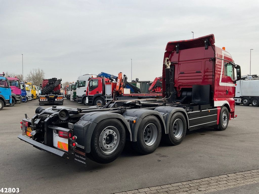 Abrollcontainer Türe ait MAN TGX 35.480 8x4 Euro 6 Hyvalift 22 Ton haakarmsysteem, Gebrauchtmaschine içinde ANDELST (resim 5)