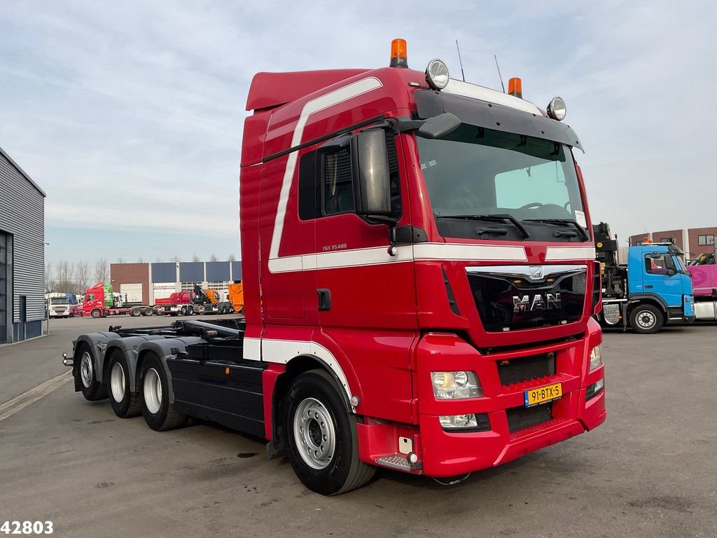 Abrollcontainer van het type MAN TGX 35.480 8x4 Euro 6 Hyvalift 22 Ton haakarmsysteem, Gebrauchtmaschine in ANDELST (Foto 3)