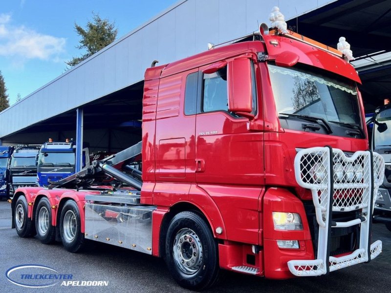 Abrollcontainer Türe ait MAN TGX 35.500 8x4, Joab, Bullbar, Gebrauchtmaschine içinde Apeldoorn