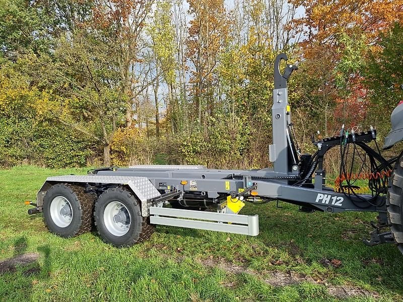 Abrollcontainer van het type Metaltech PH12 Hakenlift Hakenliftanhänger Sonderpreis auf Lagermaschinen, Neumaschine in Stemwede (Foto 12)