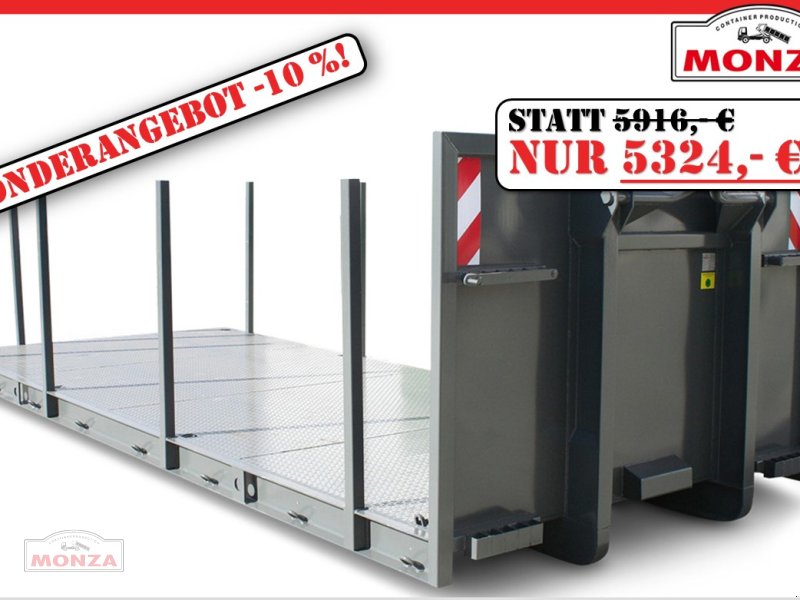 Abrollcontainer des Typs Monza Container SONDERANGEBOT, Abrollplattform mit Rungen 6000 mm, Neumaschine in Paderborn (Bild 1)