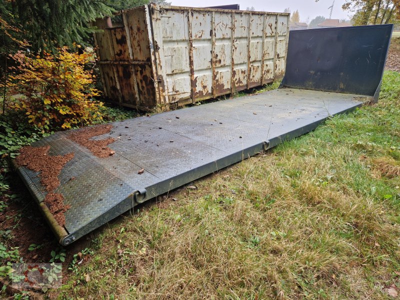 Abrollcontainer типа MS Abrollplattform 7m Hakenlift Zurrpunkte, Gebrauchtmaschine в Tiefenbach (Фотография 1)