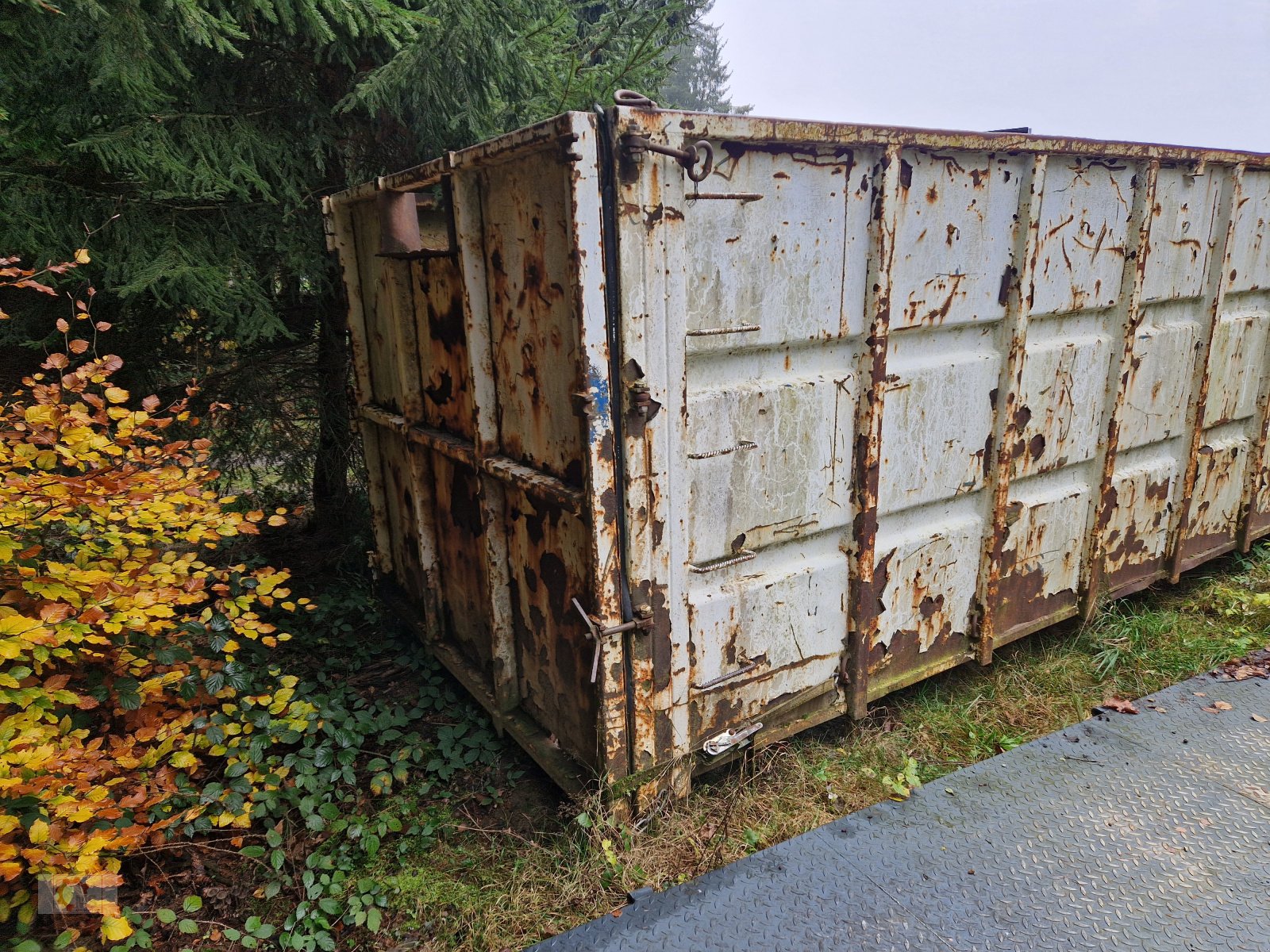 Abrollcontainer of the type MS Häckselcontainer Hakenlift Container, Gebrauchtmaschine in Tiefenbach (Picture 2)