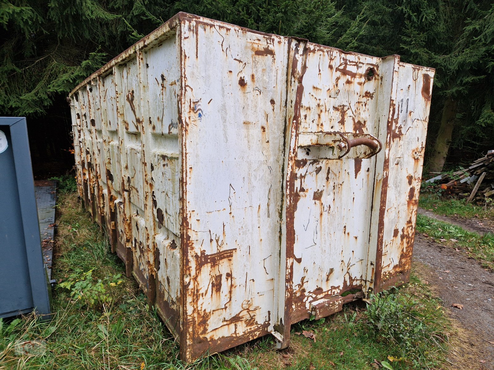 Abrollcontainer del tipo MS Häckselcontainer Hakenlift Container, Gebrauchtmaschine In Tiefenbach (Immagine 5)