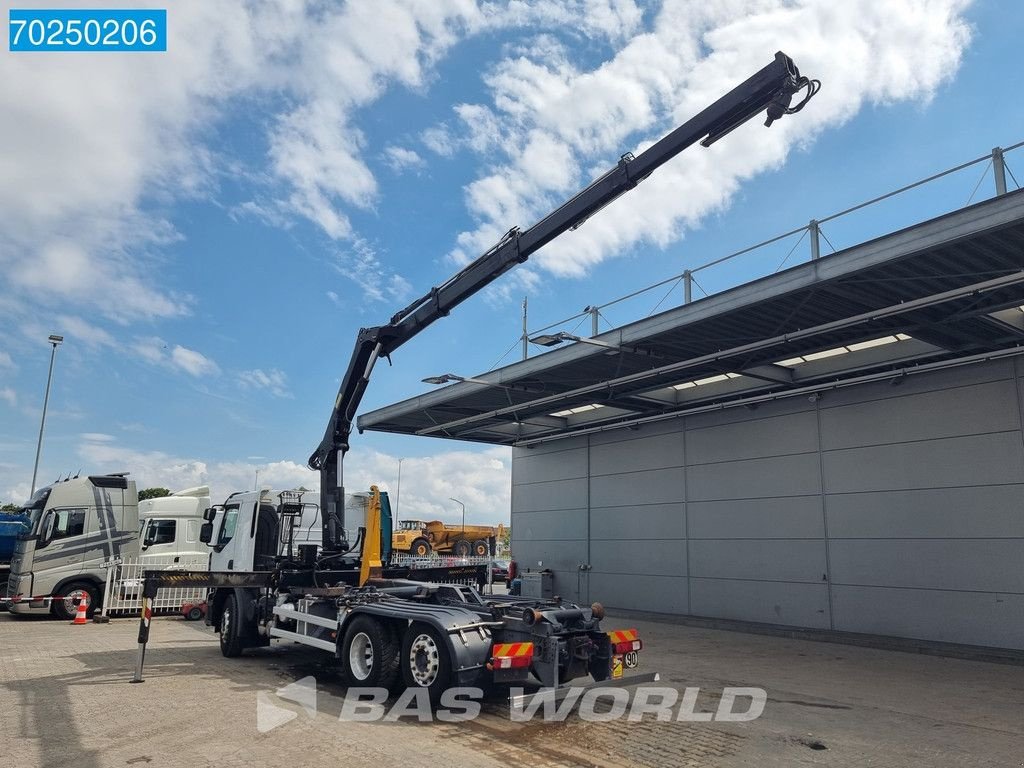 Abrollcontainer Türe ait Renault Premium 410 6X2 Hiab 166 BS-3 Kran Retarder Liftachse Euro 4, Gebrauchtmaschine içinde Veghel (resim 2)