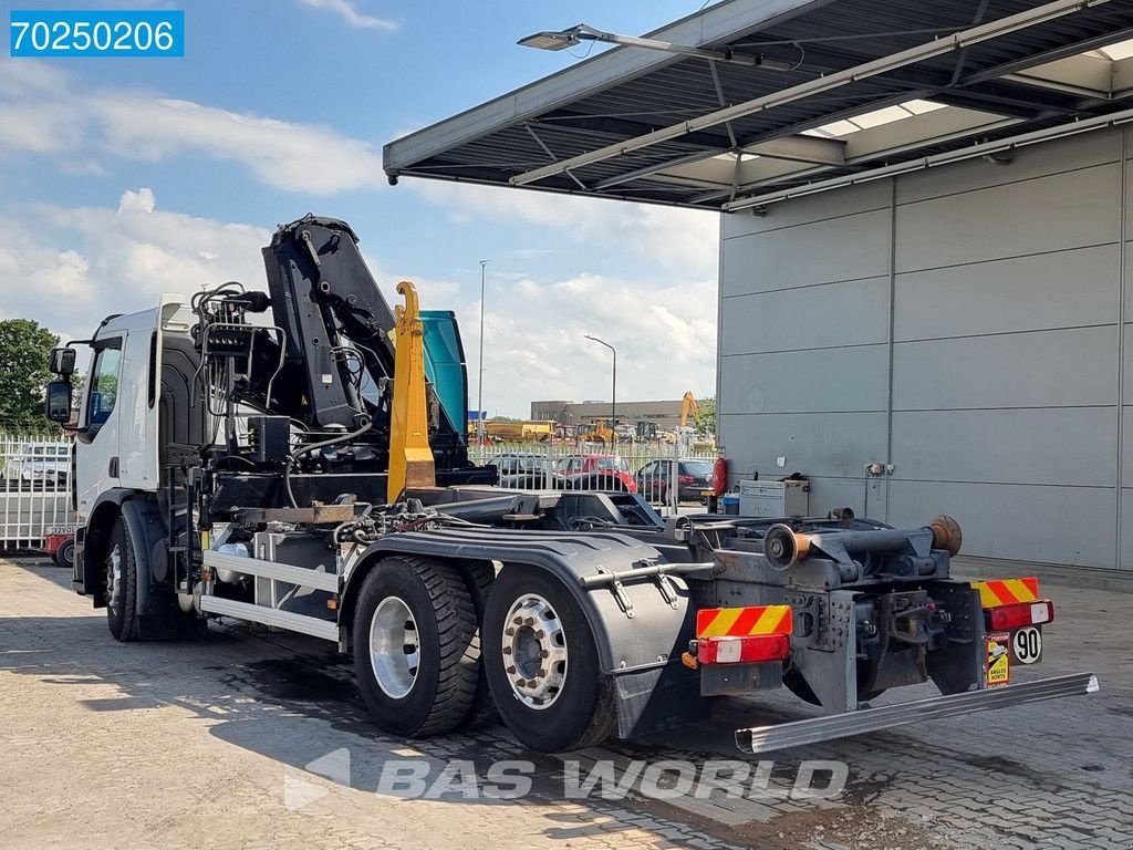 Abrollcontainer van het type Renault Premium 410 6X2 Hiab 166 BS-3 Kran Retarder Liftachse Euro 4, Gebrauchtmaschine in Veghel (Foto 11)