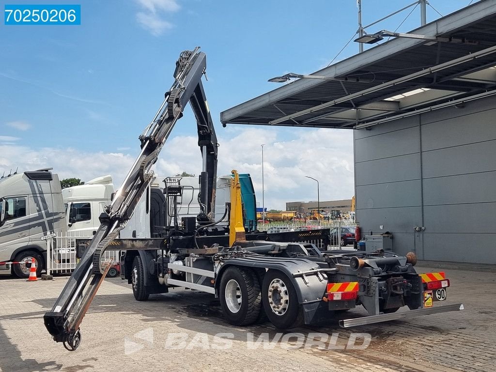 Abrollcontainer van het type Renault Premium 410 6X2 Hiab 166 BS-3 Kran Retarder Liftachse Euro 4, Gebrauchtmaschine in Veghel (Foto 7)