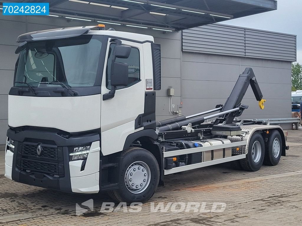 Abrollcontainer του τύπου Renault T 480 6X2 NEW! Hyva 26-65 S Lift+Lenkachse GSR Smart tacho 2, Neumaschine σε Veghel (Φωτογραφία 8)