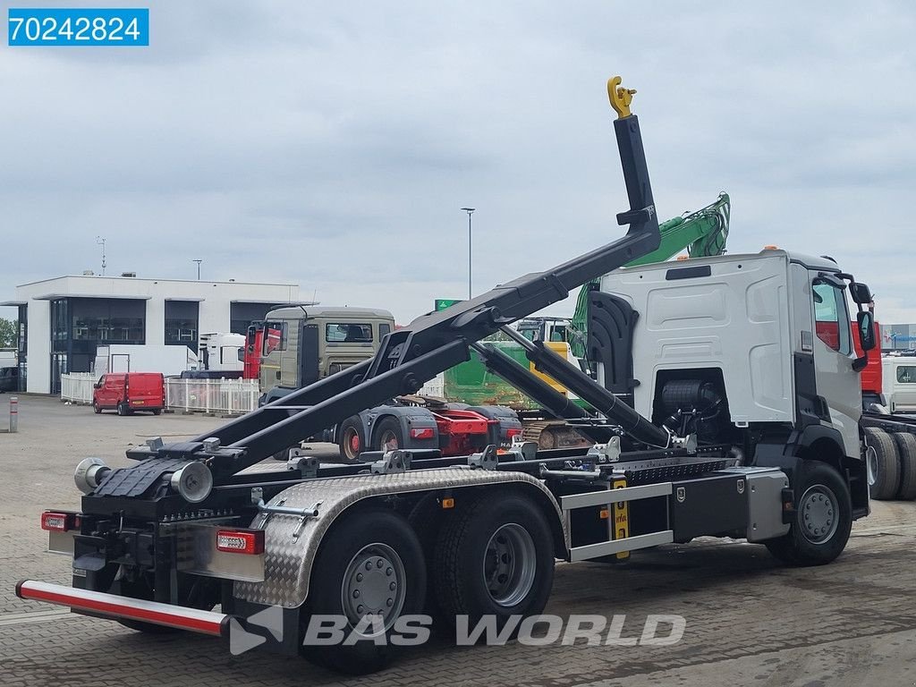 Abrollcontainer des Typs Renault T 480 6X2 NEW! Hyva 26-65 S Lift+Lenkachse GSR Smart tacho 2, Neumaschine in Veghel (Bild 7)