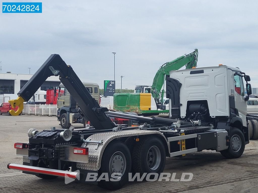 Abrollcontainer tip Renault T 480 6X2 NEW! Hyva 26-65 S Lift+Lenkachse GSR Smart tacho 2, Neumaschine in Veghel (Poză 10)