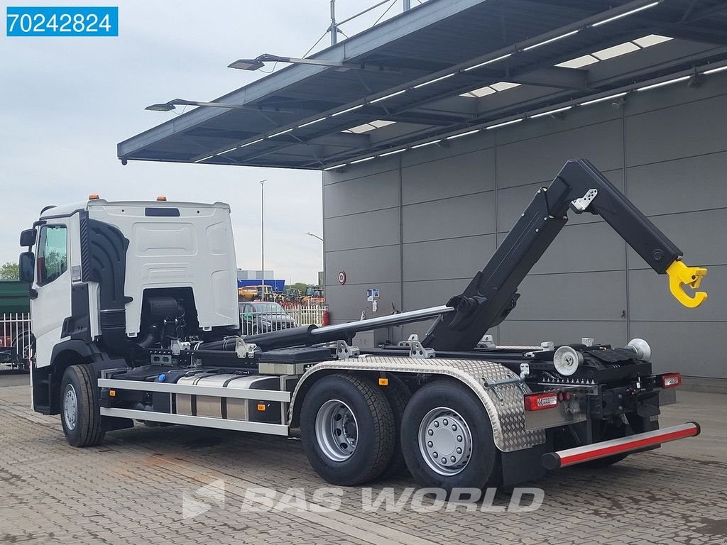 Abrollcontainer typu Renault T 480 6X2 NEW! Hyva 26-65 S Lift+Lenkachse GSR Smart tacho 2, Neumaschine w Veghel (Zdjęcie 9)