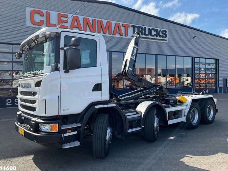 Abrollcontainer typu Scania G 440 8x4 Full Steel Manual Euro 6 Multilift 26 Ton haakarmsyste, Gebrauchtmaschine v ANDELST (Obrázok 1)