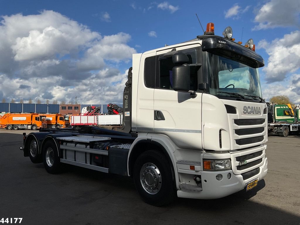 Abrollcontainer typu Scania G 440 Euro 6 Hiab 26 Ton haakarmsysteem, Gebrauchtmaschine w ANDELST (Zdjęcie 3)