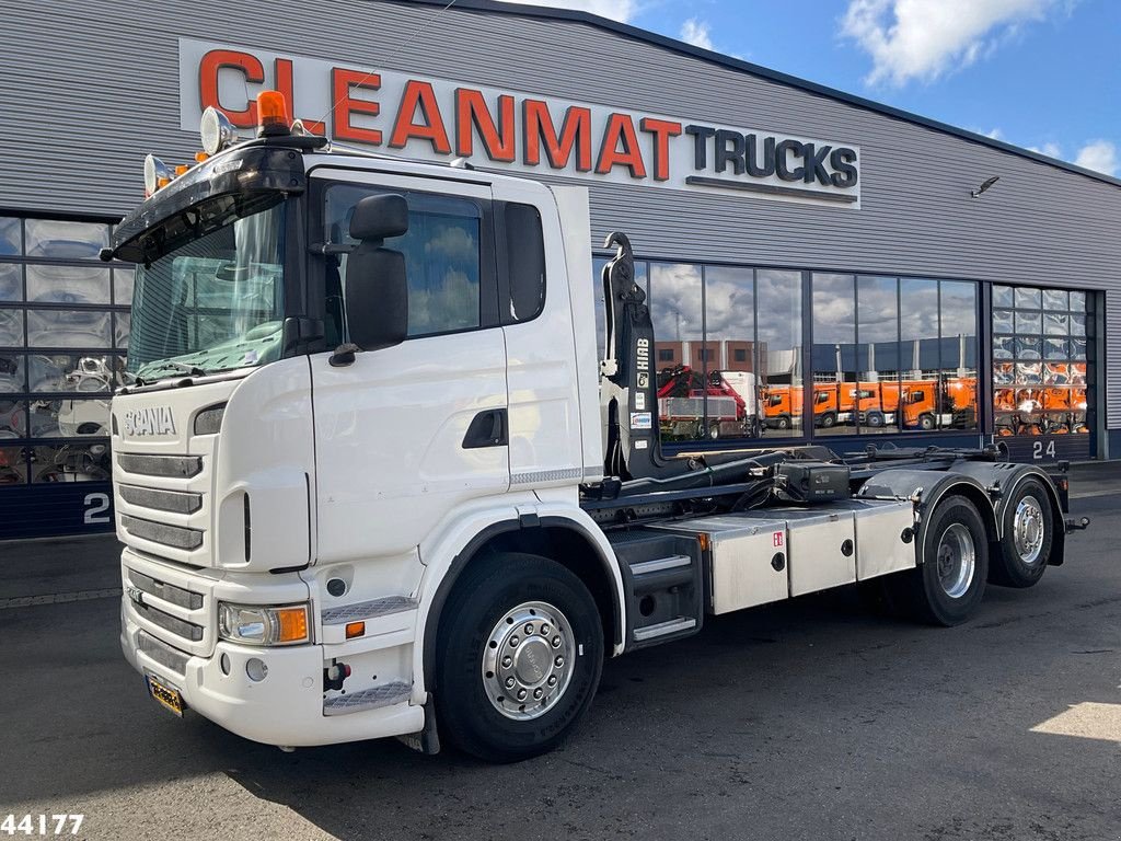 Abrollcontainer van het type Scania G 440 Euro 6 Hiab 26 Ton haakarmsysteem, Gebrauchtmaschine in ANDELST (Foto 2)