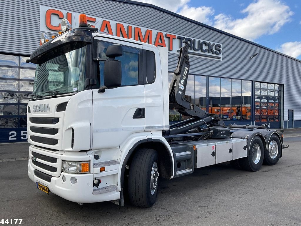 Abrollcontainer tipa Scania G 440 Euro 6 Hiab 26 Ton haakarmsysteem, Gebrauchtmaschine u ANDELST (Slika 1)