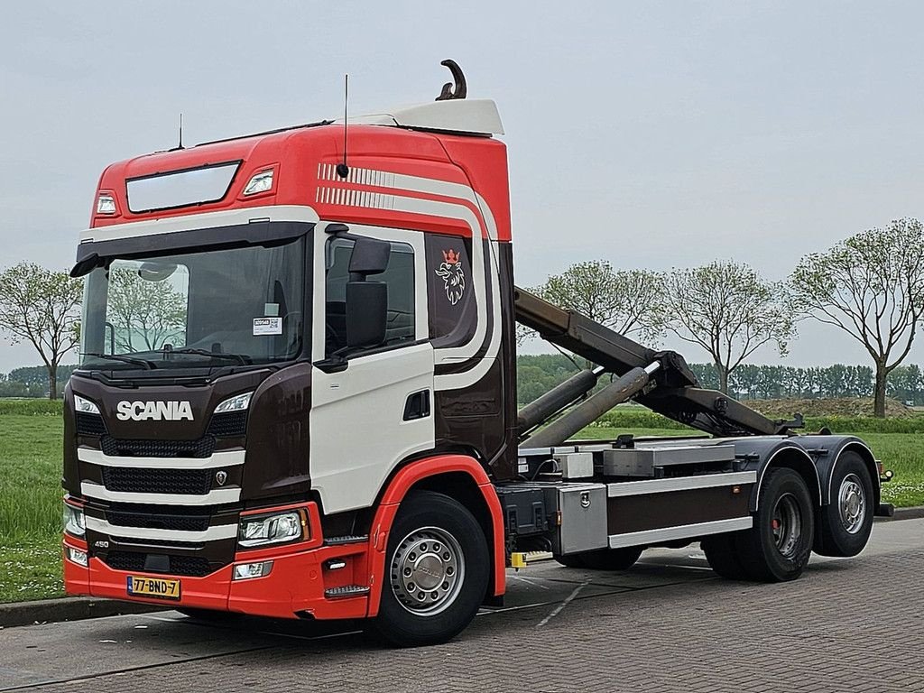 Abrollcontainer tip Scania G450 6X2 NB VDL HOOKLIFT, Gebrauchtmaschine in Vuren (Poză 2)