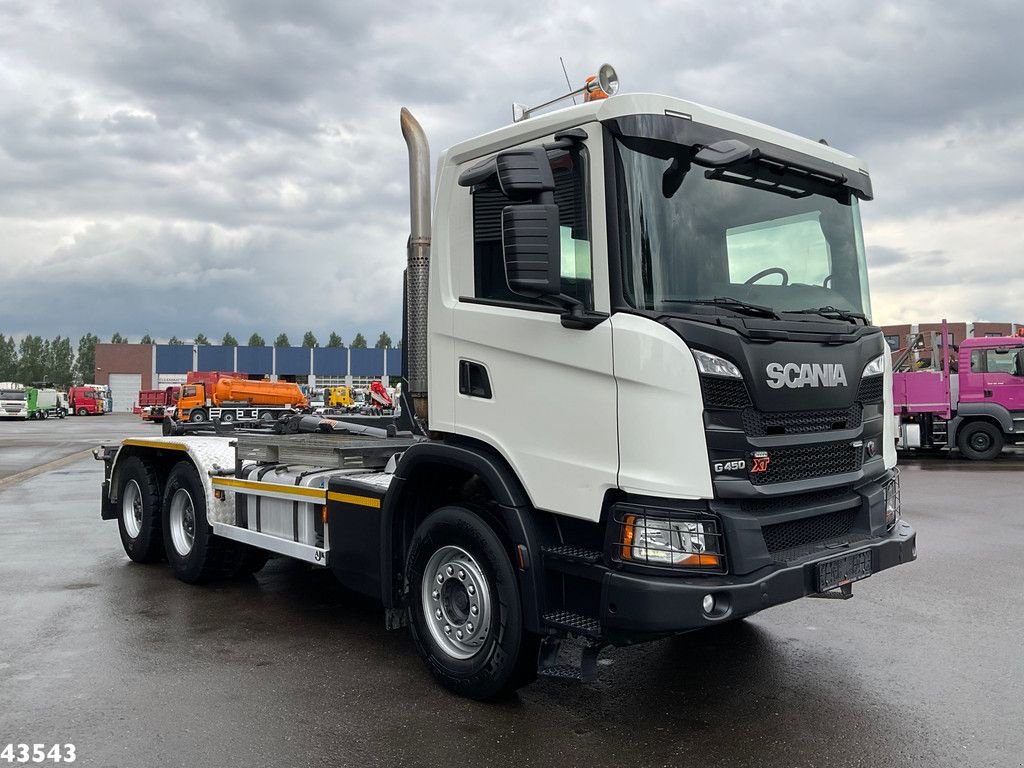 Abrollcontainer van het type Scania G450 6x4 AJK 20 Ton haakarmsysteem, Gebrauchtmaschine in ANDELST (Foto 3)