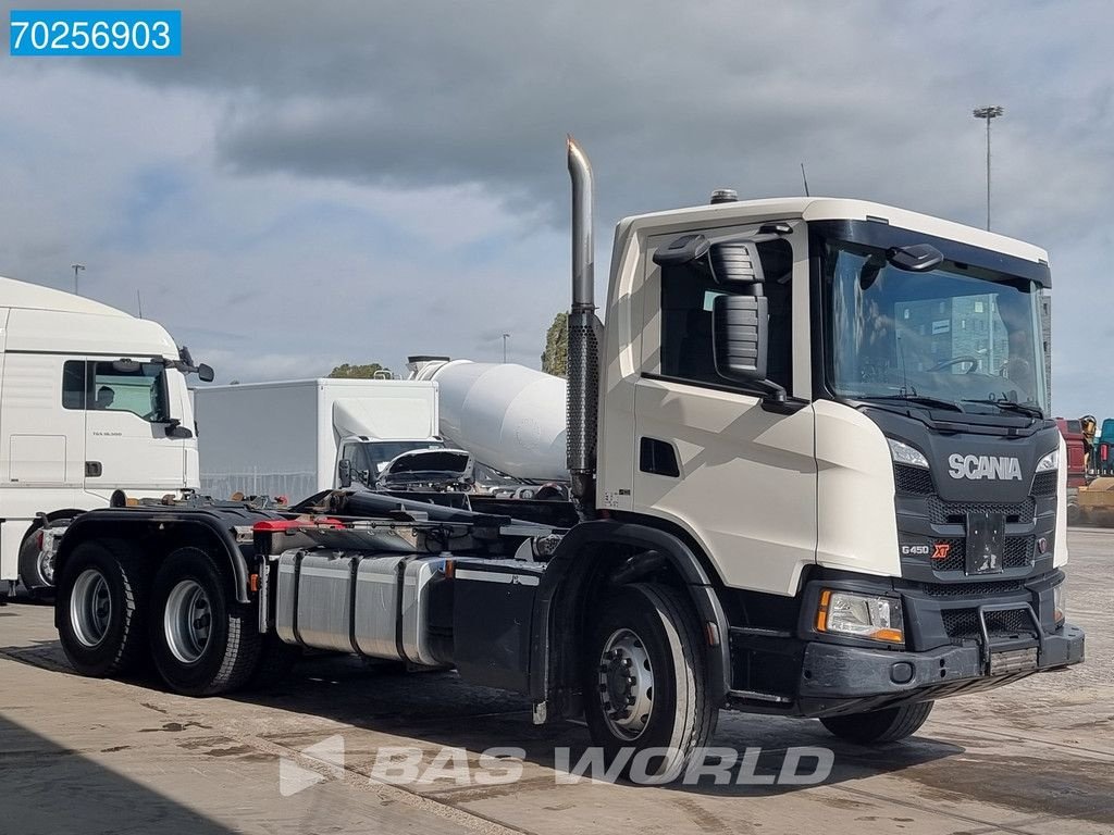 Abrollcontainer des Typs Scania G450 6X4 DayCab Full Steel Retarder 20T Hook Euro 6, Gebrauchtmaschine in Veghel (Bild 10)