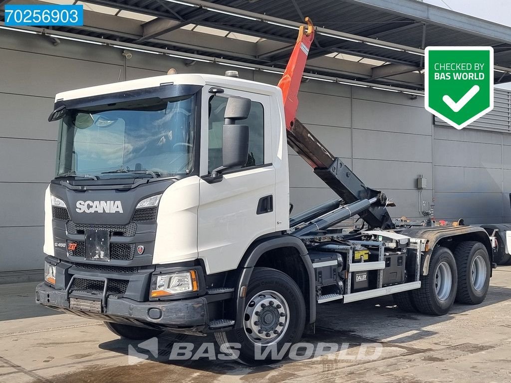 Abrollcontainer typu Scania G450 6X4 DayCab Full Steel Retarder 20T Hook Euro 6, Gebrauchtmaschine v Veghel (Obrázek 1)