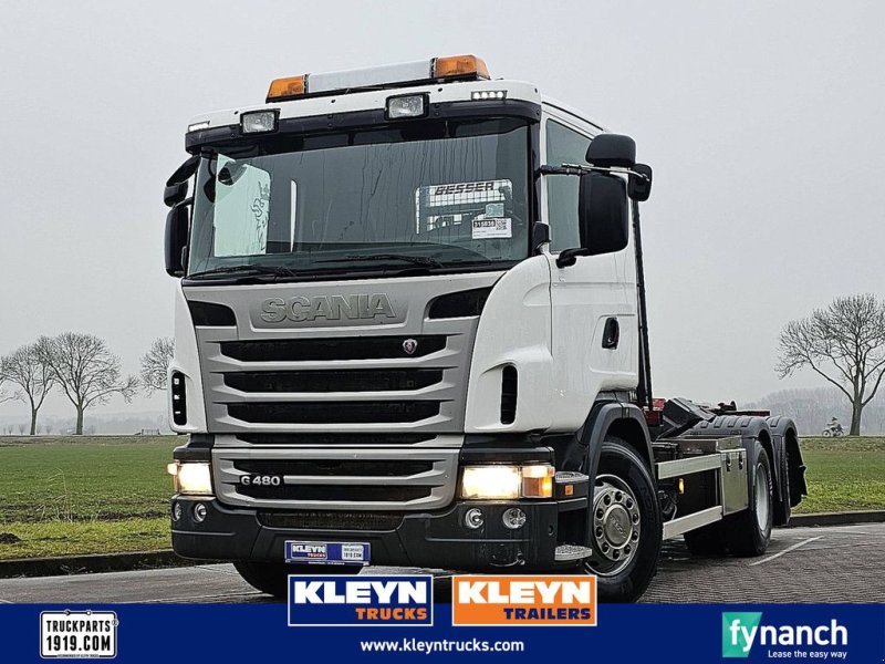 Abrollcontainer van het type Scania G480 6X2*4 CG16 HOOKLIFT, Gebrauchtmaschine in Vuren (Foto 1)