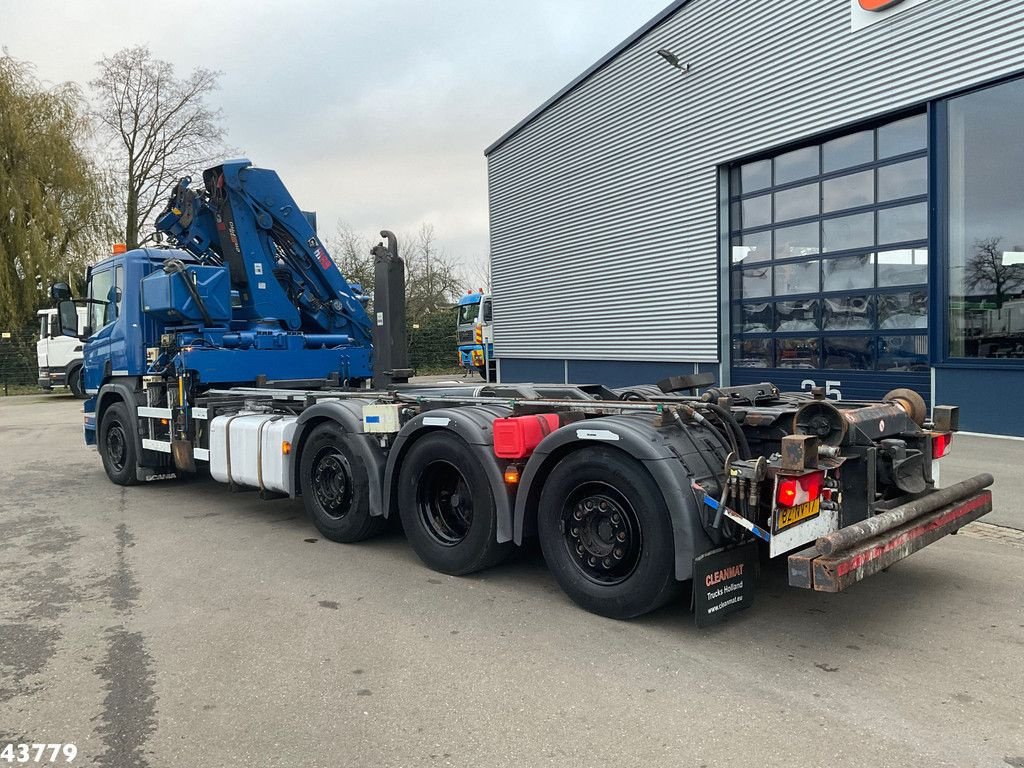 Abrollcontainer tipa Scania P 360 8x2 Hiab 21 Tonmeter laadkraan, Gebrauchtmaschine u ANDELST (Slika 2)