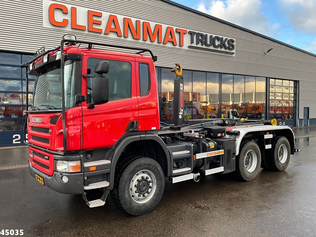 Abrollcontainer des Typs Scania P 360 B 6x6 HHZ Multilift 21 Ton haakarmsysteem Just 23.982 km!, Gebrauchtmaschine in ANDELST (Bild 7)