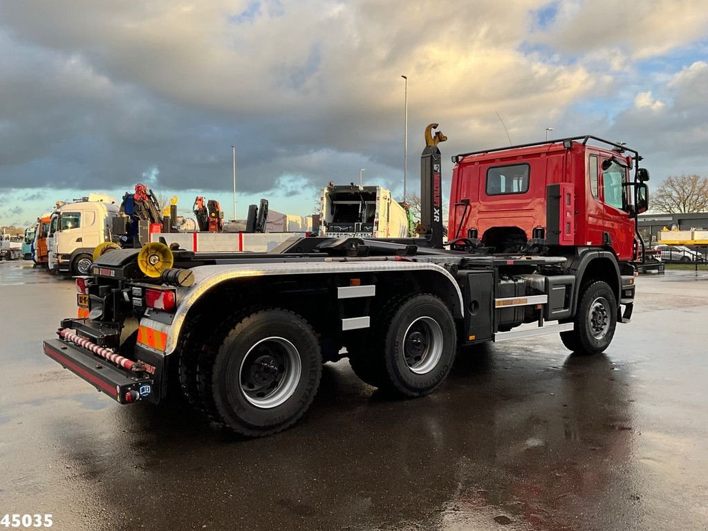 Abrollcontainer des Typs Scania P 360 B 6x6 HHZ Multilift 21 Ton haakarmsysteem Just 23.982 km!, Gebrauchtmaschine in ANDELST (Bild 4)