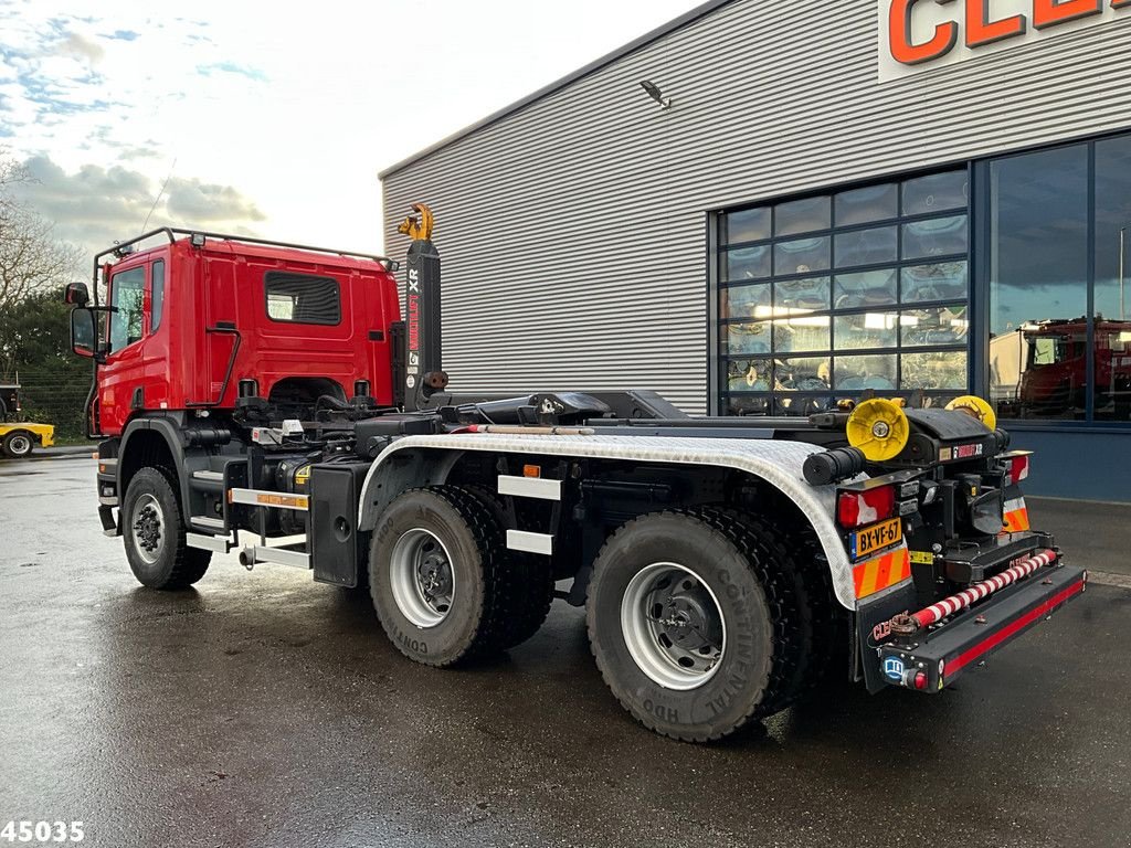 Abrollcontainer des Typs Scania P 360 B 6x6 HHZ Multilift 21 Ton haakarmsysteem Just 23.982 km!, Gebrauchtmaschine in ANDELST (Bild 2)