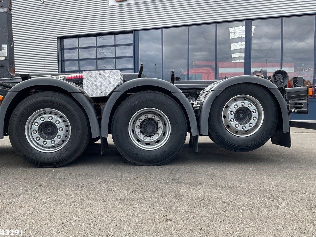 Abrollcontainer Türe ait Scania P 380 8x2 Hiab 22 Tonmeter laadkraan, Gebrauchtmaschine içinde ANDELST (resim 8)