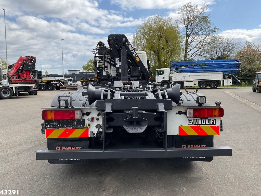 Abrollcontainer of the type Scania P 380 8x2 Hiab 22 Tonmeter laadkraan, Gebrauchtmaschine in ANDELST (Picture 4)