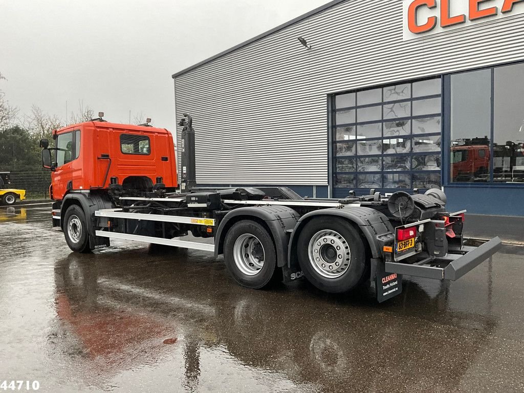 Abrollcontainer Türe ait Scania P 410 Euro 6 Multilift 26 Ton haakarmsysteem, Gebrauchtmaschine içinde ANDELST (resim 3)