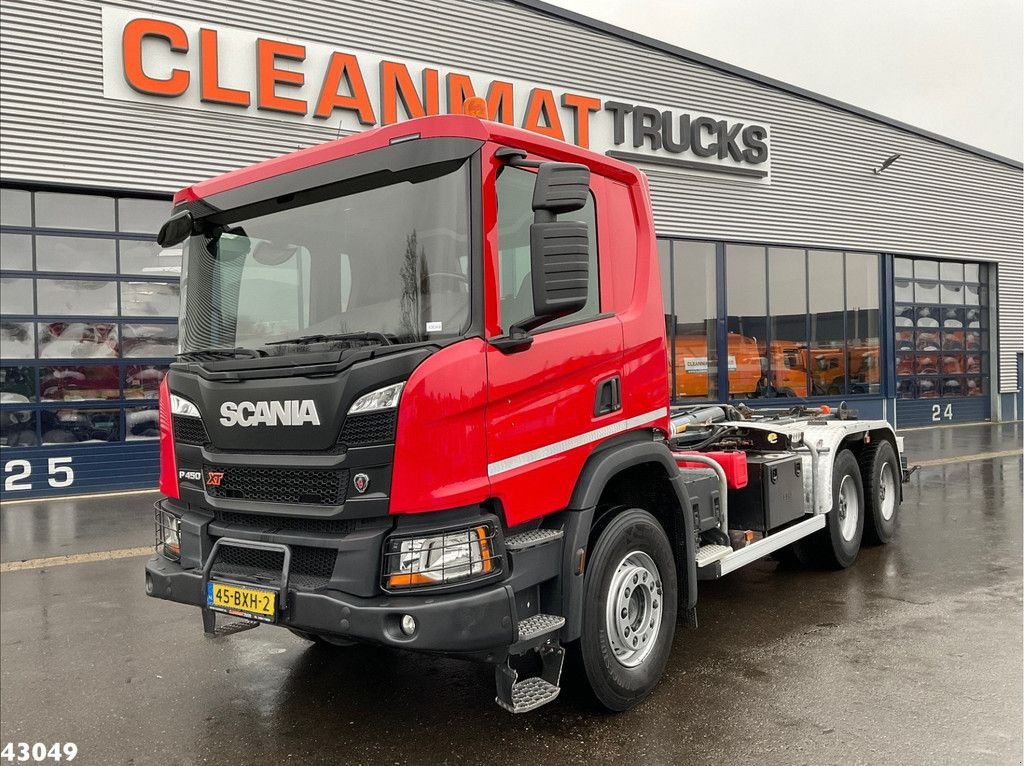 Abrollcontainer of the type Scania P 450 XT 6x4 Full steel haakarmsysteem, Gebrauchtmaschine in ANDELST (Picture 2)