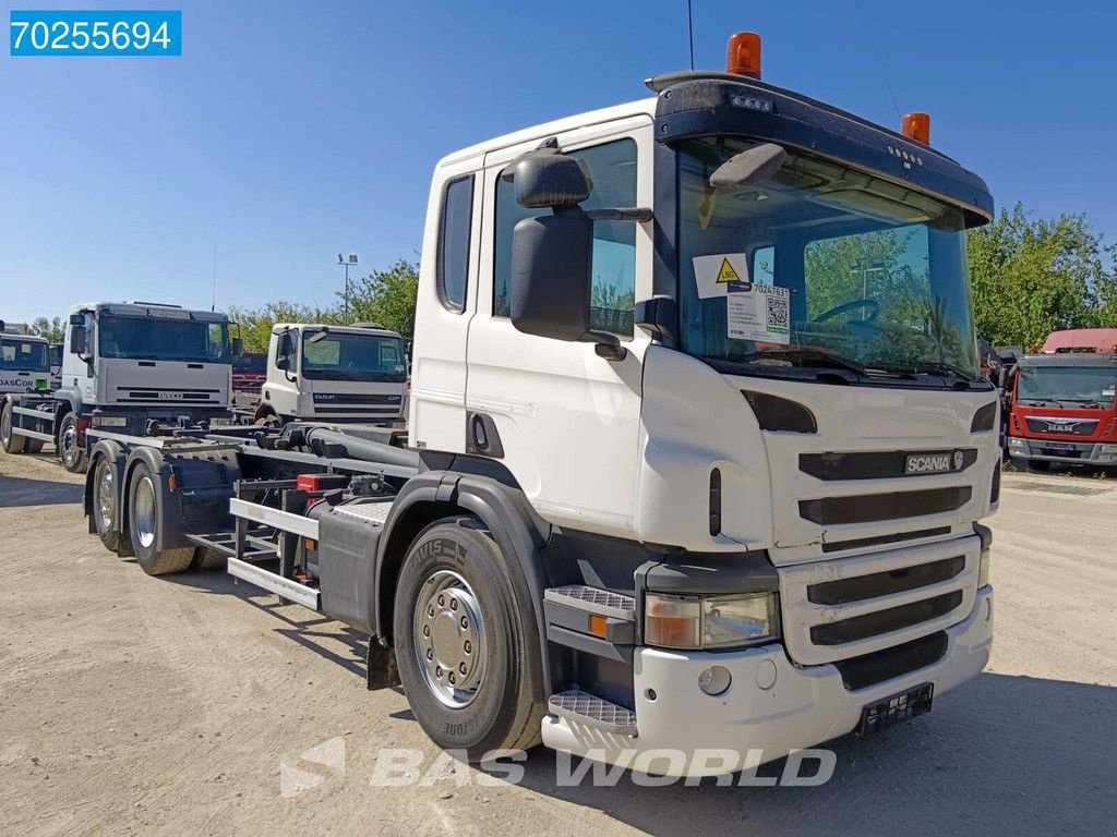 Abrollcontainer tip Scania P310 6X2 LNG Hiab XR21Z61 Retarder Lift+Lenkachse EEV, Gebrauchtmaschine in Veghel (Poză 3)