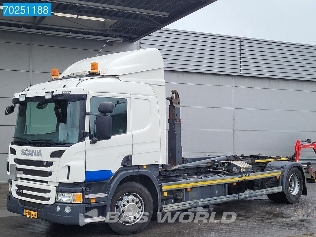 Abrollcontainer a típus Scania P360 4X2 NL-Truck 21Tons Palfinger Hook Navi Retarder Euro 5, Gebrauchtmaschine ekkor: Veghel (Kép 10)