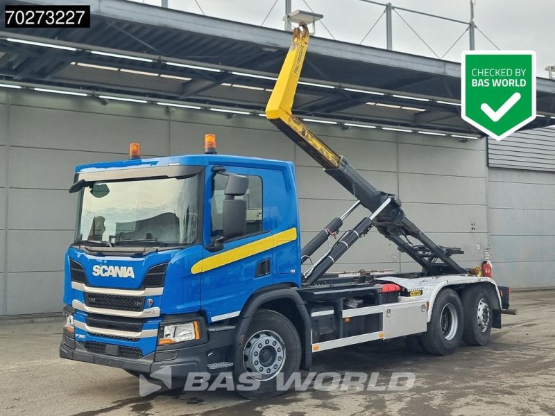 Abrollcontainer типа Scania P360 6X2 Palfinger PHT20SLD5 hooklift Lift+Lenkachse Euro 6, Gebrauchtmaschine в Veghel (Фотография 1)