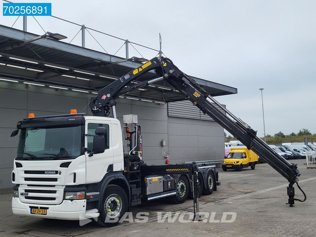 Abrollcontainer of the type Scania P360 8X2 NL-Truck Hiab 211 E-3 Hipro Lift+Lenkachse Euro 5, Gebrauchtmaschine in Veghel (Picture 7)