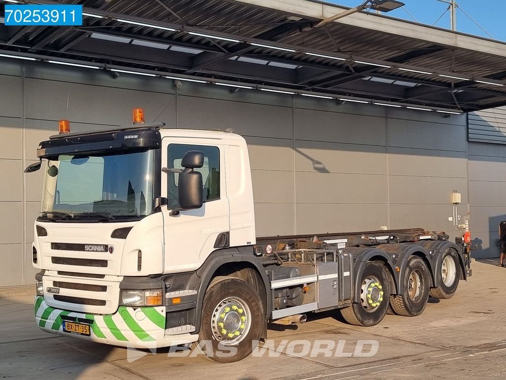 Abrollcontainer of the type Scania P360 8X2 NL-Truck Transcom TRC-28S Chainlift Lift+Lenkachse Euro, Gebrauchtmaschine in Veghel (Picture 10)